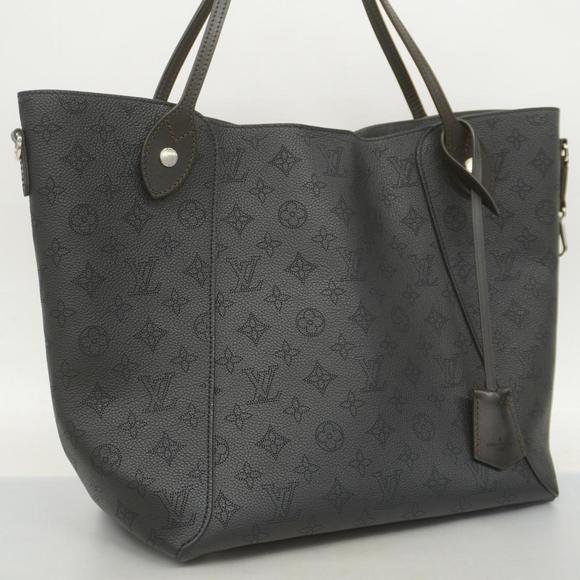 LOUIS VUITTON Tote Bag Mahina Hina MM M54354 Noir Ladies - Picture 2 of 10